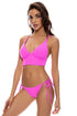Luli Fama Playa Vibes Cross Back Bustier Top